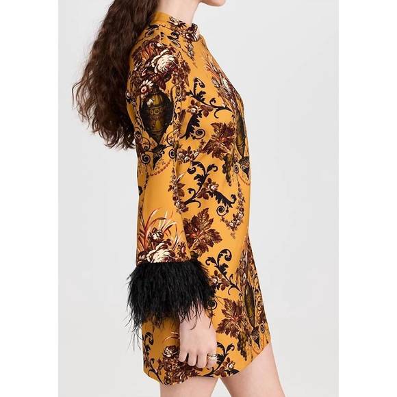 NEW CARA CARA vida mini dress in dusty gold - Picture 2 of 4